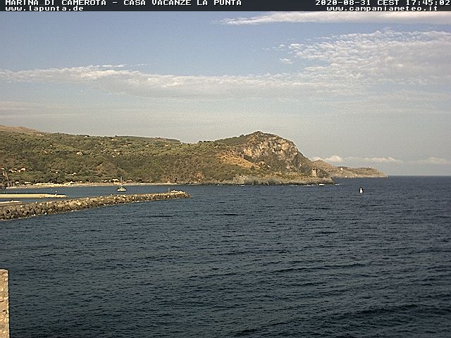 Preview delle webcam di Marina di Camerota (SA)