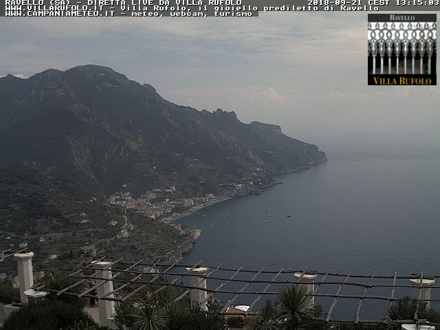 immagine della webcam nei dintorni di Maiori: webcam Ravello