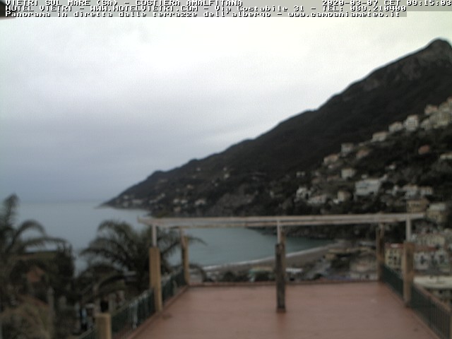 immagine della webcam nei dintorni di Praiano: webcam Vietri sul Mare